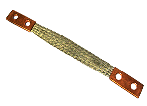 Como a cordoalha flexível de cobre garante segurança em sistemas elétricos?